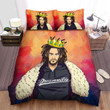 J. Cole The King Illustration Bed Sheets Spread Comforter Duvet Cover Bedding Sets