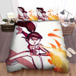 Xiaolin Showdown Kimiko Fire Ball Jutsu Bed Sheets Spread Duvet Cover Bedding Sets