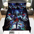 Overlord Ainz And Albedo Power Bed Sheets Spread Comforter Duvet Cover Bedding Sets