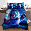 Cult Of Chucky Illustration Art Bed Sheets Spread Comforter Duvet Cover Bedding Sets