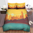 North Carolina Charlotte City Bed Sheets Spread Comforter Duvet Cover Bedding Sets