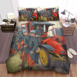 French Soldier In Ww1 - Marching Artwork Bed Sheets Spread Duvet Cover Bedding Sets