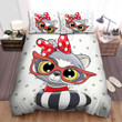 The Wild Animal - The Raccoon Red Glasses Bed Sheets Spread Duvet Cover Bedding Sets