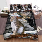 The Wild Animal - The Lynx Sitting Alone Bed Sheets Spread Duvet Cover Bedding Sets