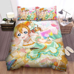 Love Live! Honoka In Tea Party Bed Sheets Spread Comforter Duvet Cover Bedding Sets