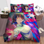 Persona 5 Makoto Niijima/Queen Bed Sheets Spread Comforter Duvet Cover Bedding Sets