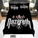 Nazareth Members And The Logo Bed Sheets Spread Comforter Duvet Cover Bedding Sets