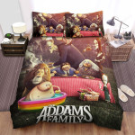 The Addams Family On The Lawn Bed Sheets Spread Comforter Duvet Cover Bedding Sets