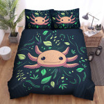 The Wild Animal - The Axolotl Head Symbol Bed Sheets Spread Duvet Cover Bedding Sets
