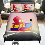 The Wild Animal - The Octopus In The Ship Bed Sheets Spread Duvet Cover Bedding Sets