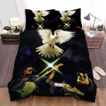 Soiled Dove Jefferson Starship Bed Sheets Spread Comforter Duvet Cover Bedding Sets
