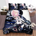 Guilty Crown Anime Inori Metal Bed Sheets Spread Comforter Duvet Cover Bedding Sets
