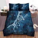 Canis Major Constellation Art Bed Sheets Spread Comforter Duvet Cover Bedding Sets