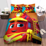 Mighty Express Freight Nate Illustration Bed Sheets Spread Duvet Cover Bedding Sets