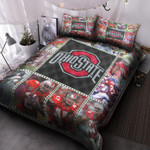 Ohio State Buckeyes Legends Quilt Bed Set