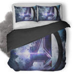 Avengers Endgame Logo Abstract Artwork Duvet Cover Bedding Set