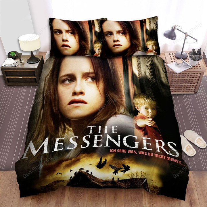 The Messengers Movie Poster 5 Bed Sheets Spread Comforter Duvet Cover Bedding Sets