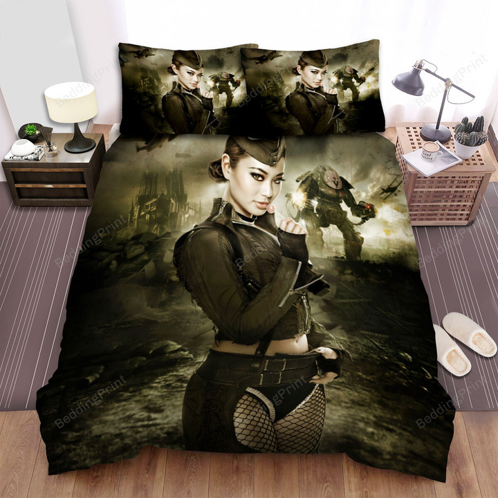 Sucker Punch Movie Amber Poster Bed Sheets Spread Comforter Duvet Cover Bedding Sets