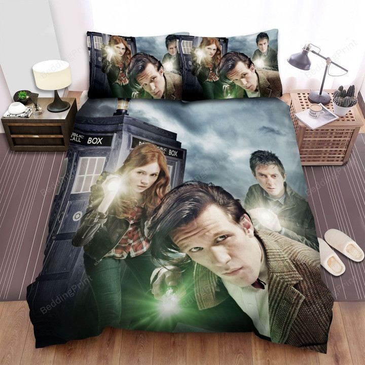 Doctor Who (2005– ) Black Sky Bed Sheets Spread Comforter Duvet Cover Bedding Sets