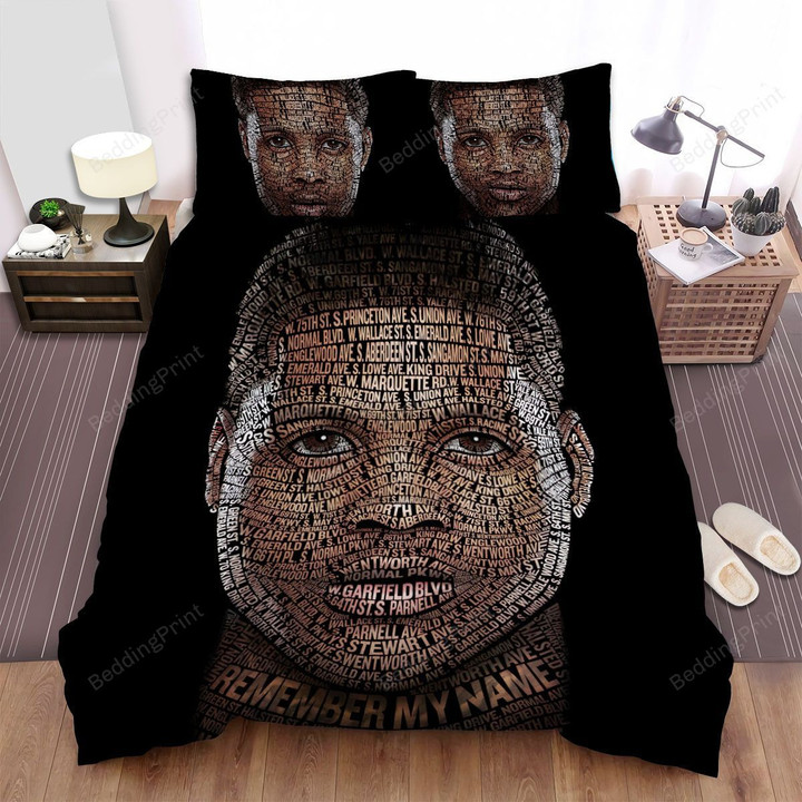 Lil Durk Remember My Name Art Bed Sheets Spread Comforter Duvet Cover Bedding Sets