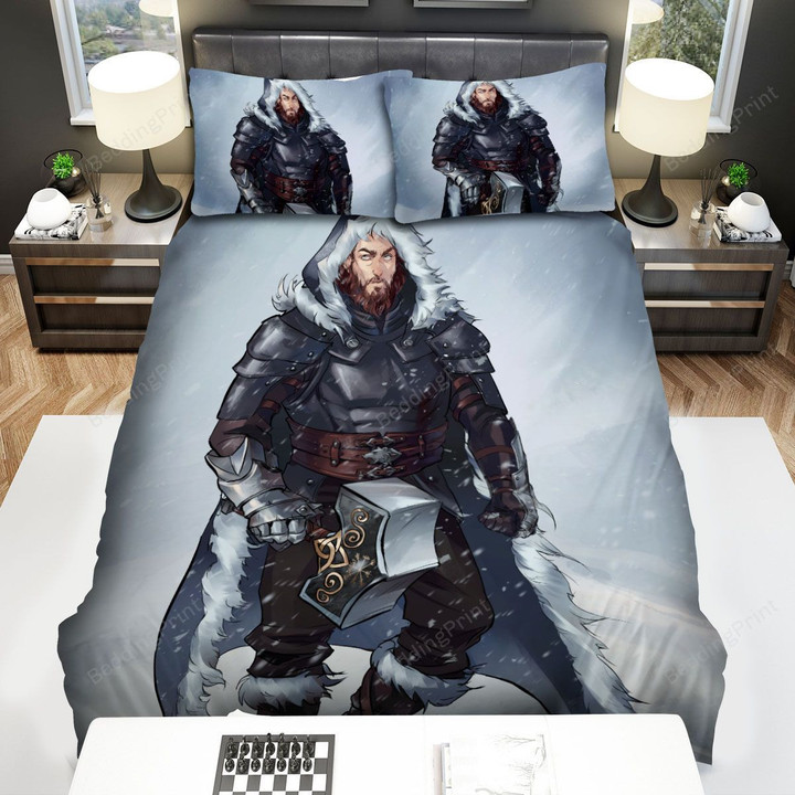 Thor The Norse God Of Thunder Bed Sheets Spread Comforter Duvet Cover Bedding Sets