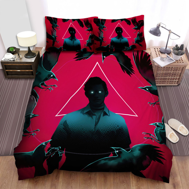 The Wildlife - The Crow And The Dark Man Bed Sheets Spread Duvet Cover Bedding Sets