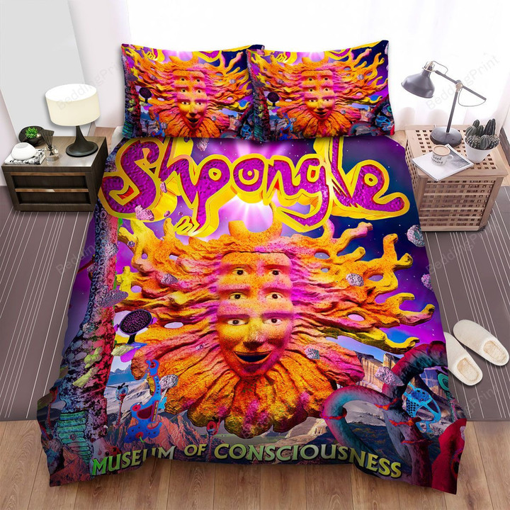 Shpongle Museum Of Consciouness Bed Sheets Spread Comforter Duvet Cover Bedding Sets