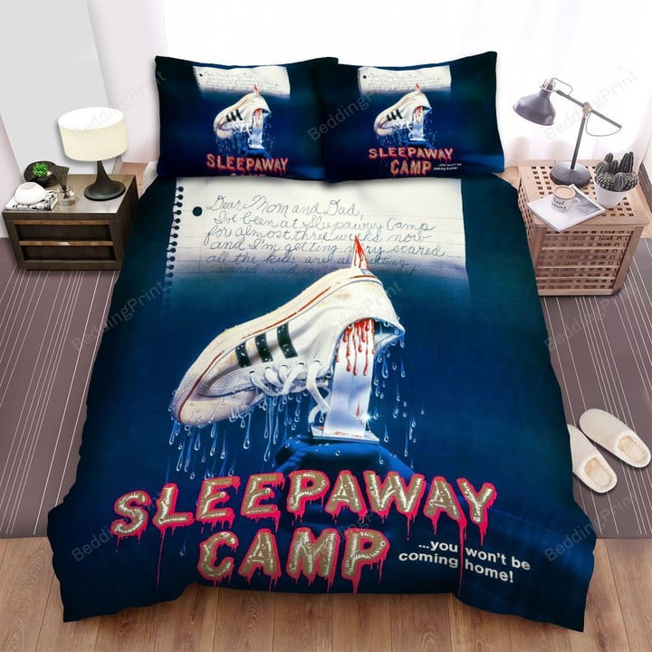 Sleepaway Camp Movie Poster 1 Bed Sheets Spread Comforter Duvet Cover Bedding Sets