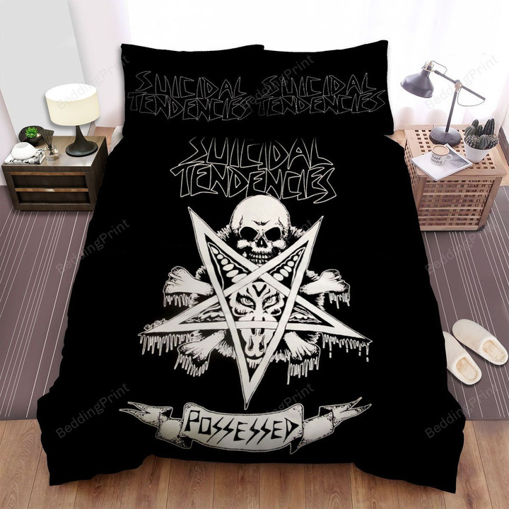 Possessed Suicidal Tendencies Bed Sheets Spread Comforter Duvet Cover Bedding Sets