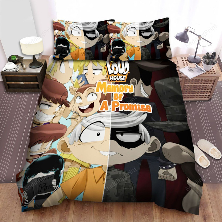 The Loud House Memory Of A Promise Poster Bed Sheets Spread Duvet Cover Bedding Sets