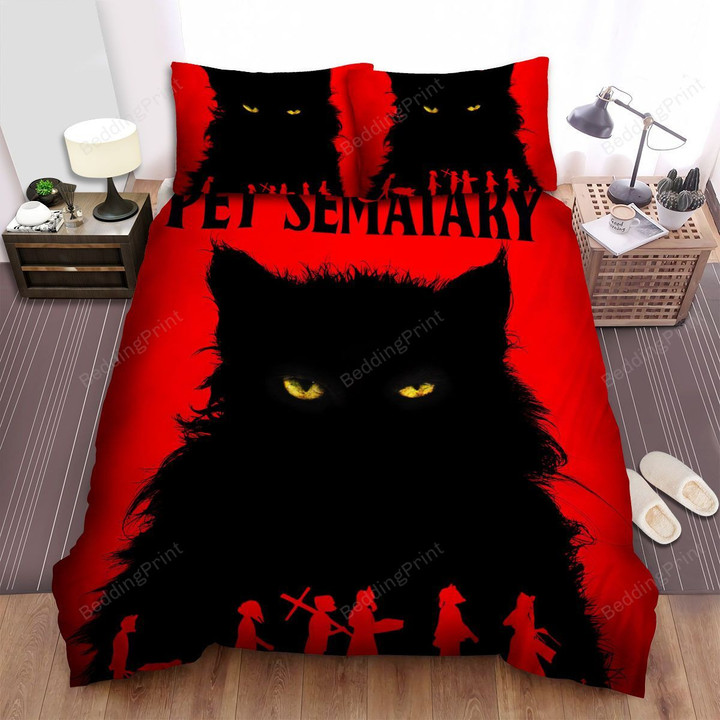 Pet Sematary Movie Poster Iii Bed Sheets Spread Comforter Duvet Cover Bedding Sets