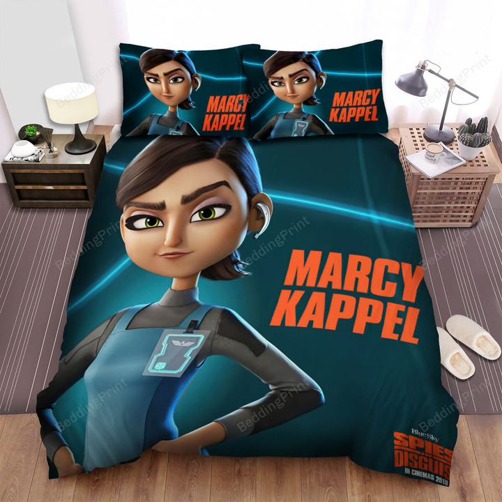 Spies In Disguise Marcy Kappel Bed Sheets Spread Comforter Duvet Cover Bedding Sets