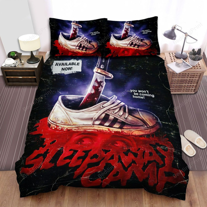 Sleepaway Camp Movie Poster 3 Bed Sheets Spread Comforter Duvet Cover Bedding Sets