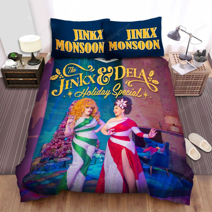Jinkx Monsoon Holiday Special Bed Sheets Spread Comforter Duvet Cover Bedding Sets