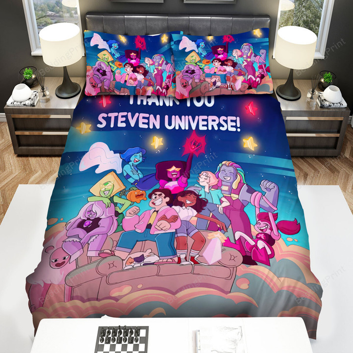 Steven Universe Movie Poster 5 Bed Sheets Spread Comforter Duvet Cover Bedding Sets