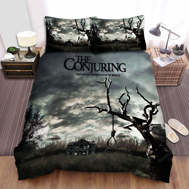 The Conjuring (I) Movie Poster Bed Sheets Spread Comforter Duvet Cover Bedding Sets Ver 5