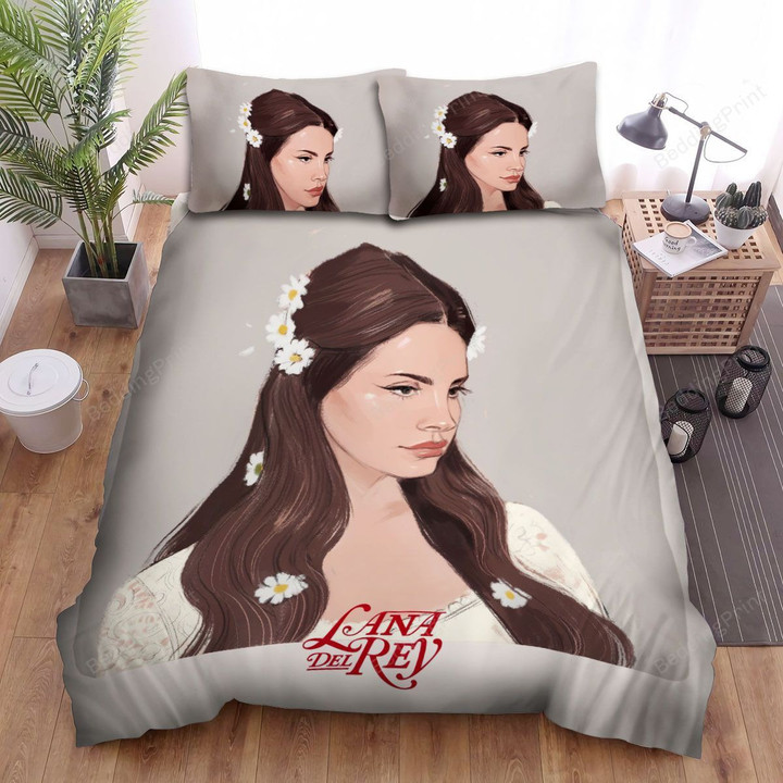 Lana Del Rey Lust For Life Art Bed Sheets Spread Comforter Duvet Cover Bedding Sets