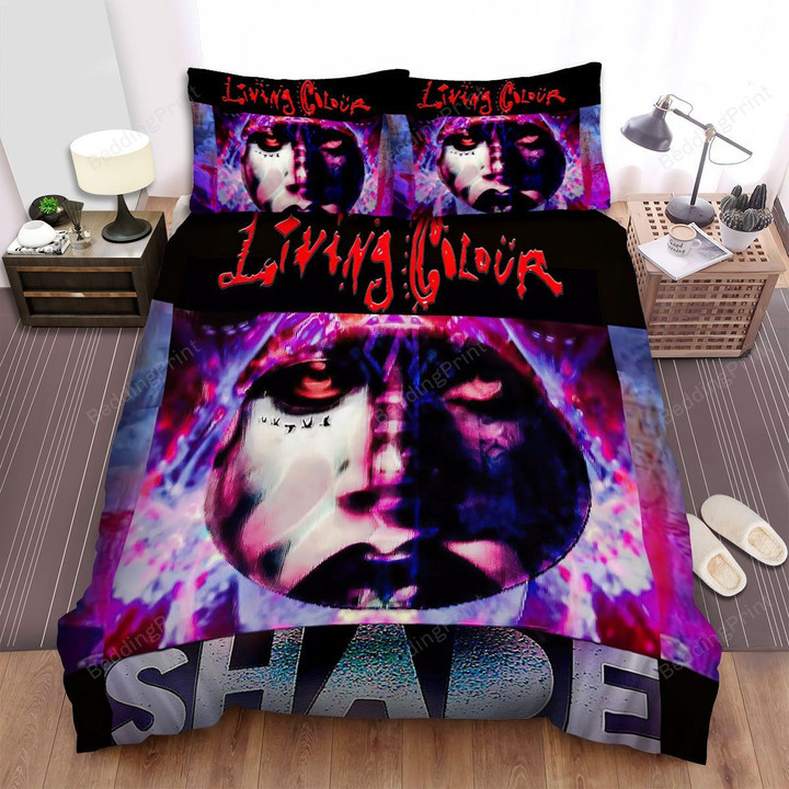Living Colour Band Album Shade Bed Sheets Spread Comforter Duvet Cover Bedding Sets