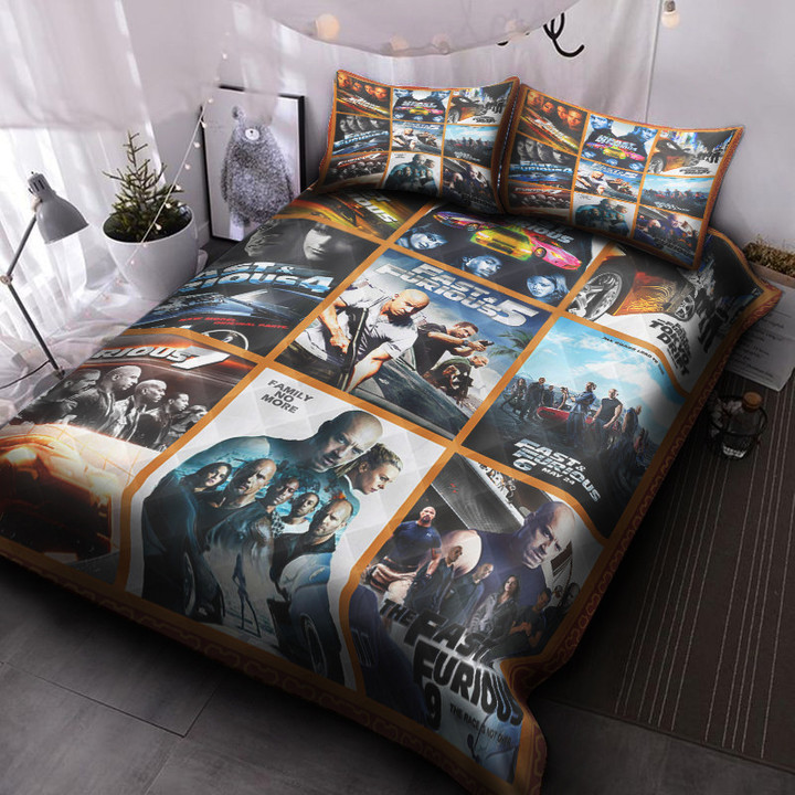 Fast And Furious Bedding Set