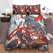 Kill La Kill Bed Ryoko Matoi & Satsuki Kiryuin Sheets Spread Comforter Duvet Cover Bedding Sets