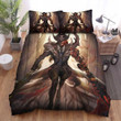 League Of Legends High Noon Lucian Walking In Artwork Bed Sheets Spread Duvet Cover Bedding Sets