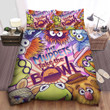 The Muppets Take The Bowl Live Show Artwork Bed Sheets Spread Comforter Duvet Cover Bedding Sets