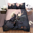 Halloween The Headless Horseman Cartoon Illustration Bed Sheets Spread Duvet Cover Bedding Sets