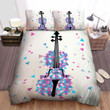 Lindsey Stirling Shatter Me Concert Poster 4 Bed Sheets Spread Comforter Duvet Cover Bedding Sets