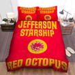 Red Octopus Jefferson Starship Bed Sheets Spread Comforter Duvet Cover Bedding Sets