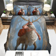 Centaur As Santa Clause Christmas Artwork Bed Sheets Spread Duvet Cover Bedding Sets