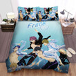 Free! Eternal Summer Characters Bed Sheets Spread Comforter Duvet Cover Bedding Sets
