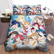 Love Live! School Idol Project Bed Sheets Spread Comforter Duvet Cover Bedding Sets