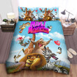 Madly Madagascar Promo Poster Bed Sheets Spread Comforter Duvet Cover Bedding Sets