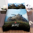 World Of Tanks In Flower Field Bed Sheets Spread Comforter Duvet Cover Bedding Sets